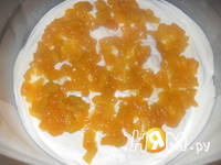 Приготовление торта Ароматный персик: шаг 7