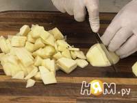 Приготовление яблочного штруделя: шаг 4