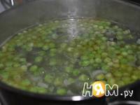 Приготовление minestra di piselli di Almatura : шаг 2