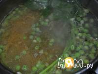 Приготовление minestra di piselli di Almatura : шаг 3