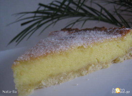 Рецепт Нежный лимонный пирог