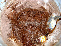 Приготовление шоколадного печенья: шаг 3