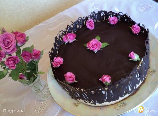 Рецепт Кофейно-шоколадный торт "Доброе утро"