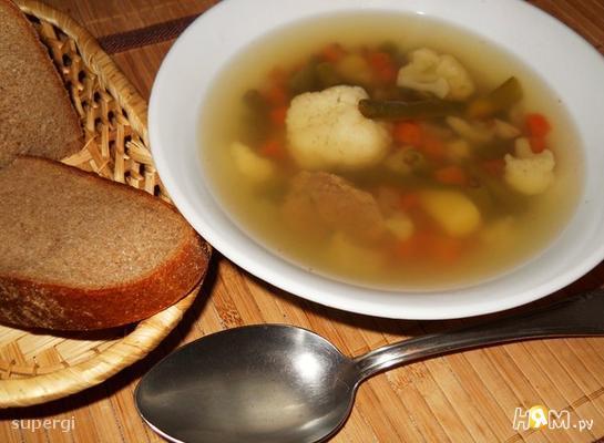 Овощной суп "Стройная фигура"