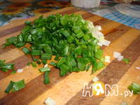 Приготовление салата Малахитовая шкатулка: шаг 5