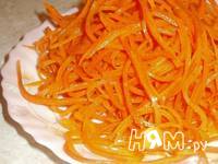 Приготовление моркови по-корейски: шаг 3