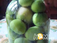 Приготовление маринованных зеленых помидор: шаг 1