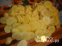 Приготовление картофельной запеканки: шаг 3
