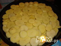 Приготовление картофельной запеканки: шаг 4
