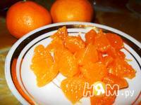Приготовление апельсинового пряного желе с мандаринами: шаг 5