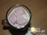 Приготовление кофе с marshmallows: шаг 3