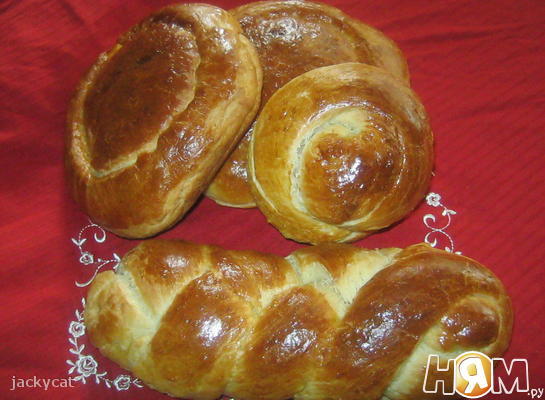 Рецепт Домашний сладкий хлеб