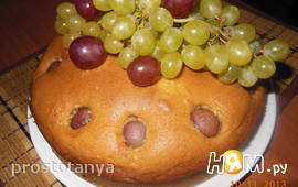 Пирог с виноградом (рецепт Джейми  Оливера)