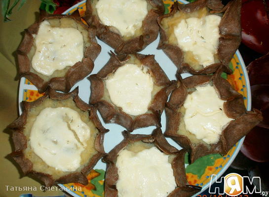 Рецепт Калитки (карельские пирожки) с картошкой