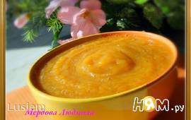 Легкий морковный суп-пюре (58 ккал) 