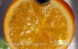 Кандированные апельсиновые дольки