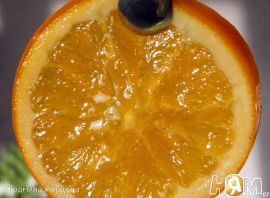 Рецепт Кандированные апельсиновые дольки