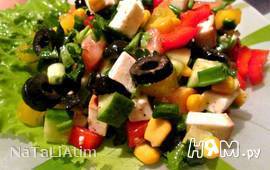 Овощной салат "Не греческий"