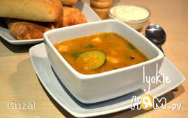  Индийский суп из фасоли черный глаз