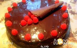 Шоколадно-смородиновый торт "Чуао"