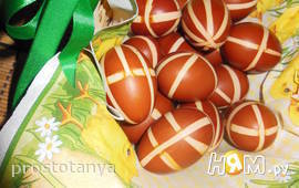 Яйца к празднику Пасхи