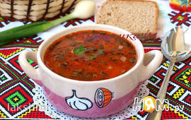 Рисовый суп с томатом