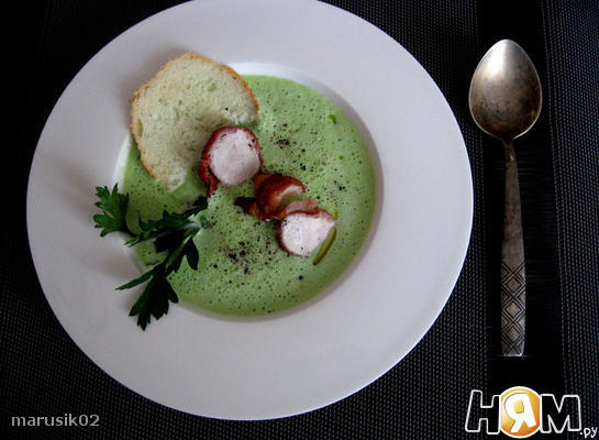 Итальянский крем-суп из брокколи 