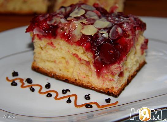 Рецепт Масляный пирог "Rote Grutze"