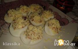Фаршированные яйца "Перекус"