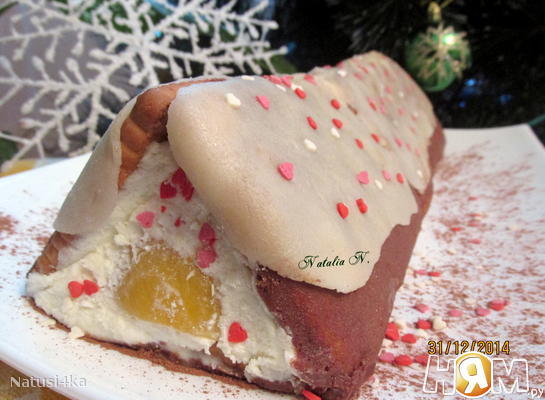Торт "Шалаш Деда Мороза"