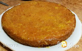 Апельсиново-сметанный пирог