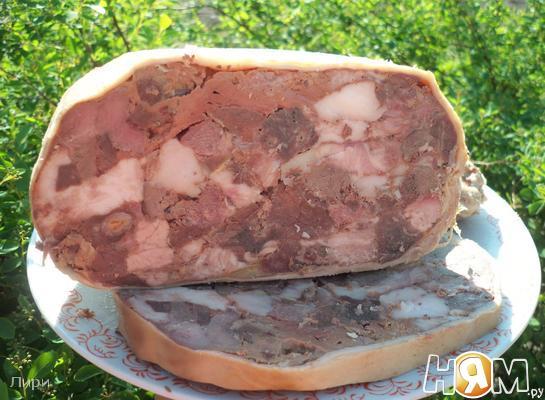 Свиной желудок фаршированный рецепт с фото пошагово | Make Eat