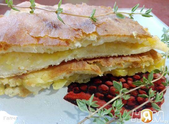 Насджин осетинский пирог с тыквой