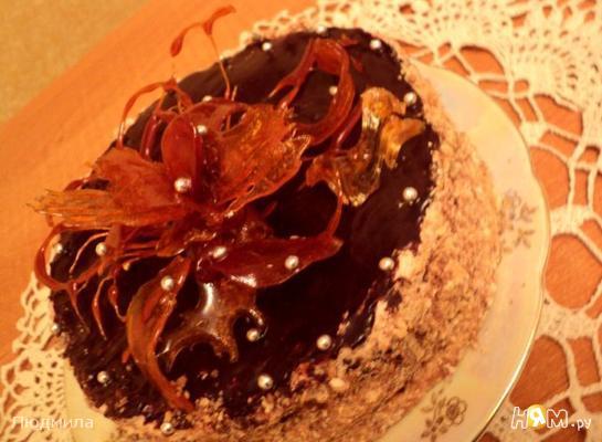 Торт «Янтарный цветок»