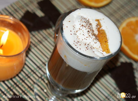 Рецепт Апельсиновый кофе