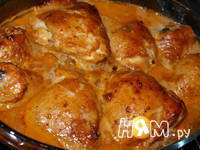 Приготовление куриных окорочков в соусе: шаг 7