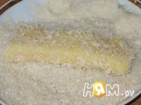 Приготовление сырных палочек во фритюре: шаг 4
