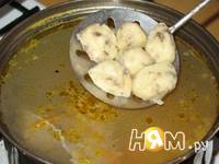 Приготовление супа с грибными клецками: шаг 6