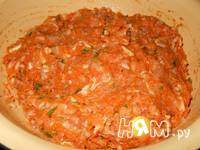 Приготовление тефтелей с тыквой в томатном соусе: шаг 11