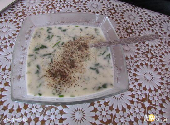Суп из мацони  "Танов"