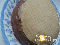 Приготовление блинного тортика с пудинговым кремом: шаг 3