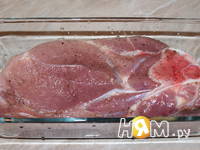 Приготовление свиного окорока в соусе: шаг 5