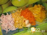 Приготовление салата с кальмарами и кукурузой: шаг 1