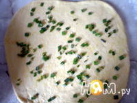 Приготовление тыквенного хлеба с зеленым луком: шаг 11