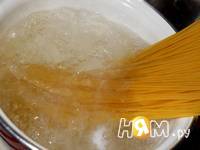 Приготовление спагетти с морепродуктами: шаг 7