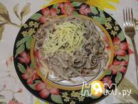 Приготовление спагетти с морепродуктами и грибами: шаг 6