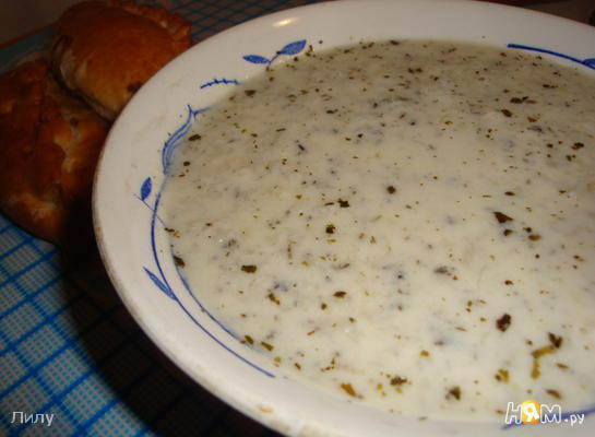 Турецкий суп "Яйла" (Yayla çorbasi)