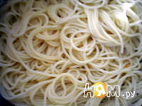 Приготовление спагетти с кунжутом: шаг 1