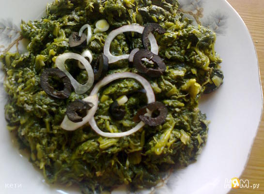 Рецепт Зеленный салат