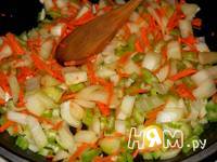 Приготовление сливочного супа из морепродуктов: шаг 7